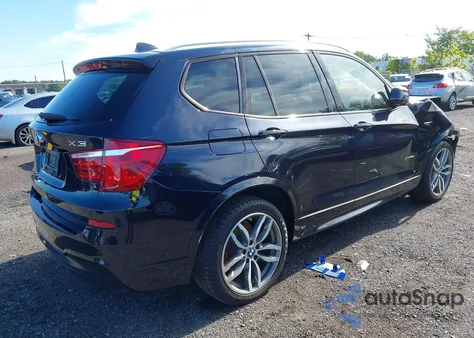 2015 BMW X3 xDrive28I из США, поврежденный, VIN 5UXWX9C54F0D55846